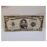 Series 1934C $5.00 Silver Certificate