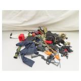 Large Lot of G.I. Joe Equipment & more (for small