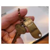 Antique DeSoto Keychain (2 Piece)