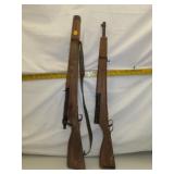 NO SHIPPING - 2 Toy Guns for Parts or Repair 29"