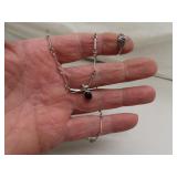 Mexico 925 Silver Pendant (chain not signed) & 925