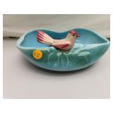 Vintage McCoy Planter with Bird 10&1/4" x 8&1/2"