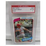 Johnny Bench 1980 TOPPS #100 Graded Card EX-NM 6
