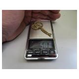 5.01 grams 14KGF Bracelet = 7&5/8"