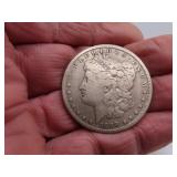 1889 O Morgan Silver Dollar