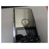 2.36 grams 10K Gold Ring Size 7.75 (personalized