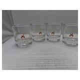 4 Shot Glasses =Jack Daniel