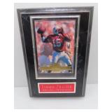 Nebraska Cornhuskers Tommie Frazier Displayed Card
