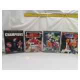 4 Magazines with Nebraska Football