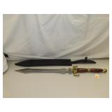 Decorative Sword & Sheath = 30"