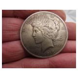 1923 PEACE Silver Dollar