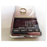 .95 grams 10K Gold Ring Size 6.5