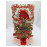 Antique Die Cut Valentine (Germany) 7&1/4" x 5"