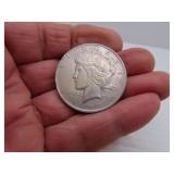 1927 D PEACE Silver Dollar