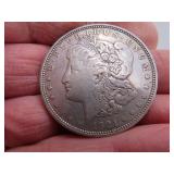 1921D Morgan Silver Dollar