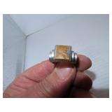 Unusual Ring with Partial Penny (Size 10)