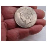 1923 S PEACE Silver Dollar
