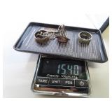 15.40 grams- Misc Sterling (as shown)