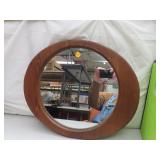 NO SHIPPING - Vintage Mirror = 17&3/4" x 14&3/4"