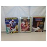 3 Nebraska Sports Magazines = Ahman Green -