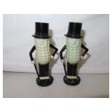 Vintage Mr Peanut Salt & Pepper Shakers 4"
