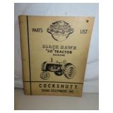 Vintage CockShutt Farm Equipment Inc - Black Hawk