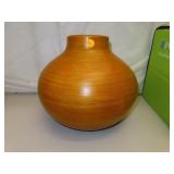 Vintage Thrown Pottery Vessel or Vase 12" x 11"