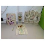 Antique Die Cut Best Wishes & Easter Card/Booklets