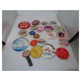 Assortment of Vintage Pinbacks