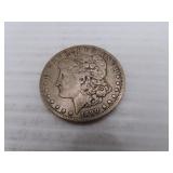 1890 O Morgan Silver Dollar