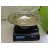 394 grams Solid Sterling Silver Bowl =10&1/4" x