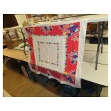 Vintage Linen Tablecloth 52" x 40"