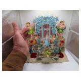 Beautiful Large Antique Die Cut Valentine = 1927