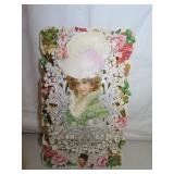 Antique Valentine with Original Envelope 8&3/4" x