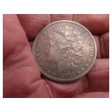 1883 O Morgan Silver Dollar