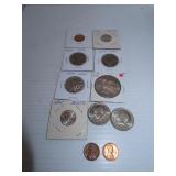 IKE (Eisenhower) Dollar-3 Susan B Anthony Dollars