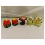 2 Sets - Japan Salt & Pepper Shakers (tallest =