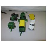 6 Piece Ertl 1/64 Scale Pickup & Farm Equipment