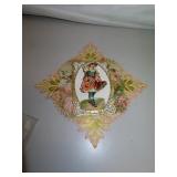 Antique (1897) Valentine Card 6&3/8" x 6&3/8"