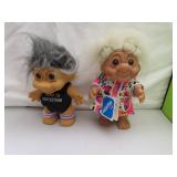 2 Vintage Troll Dolls (1 with tag is Zeyda) -other