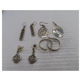 4 Pair Brighton Pierced Earrings