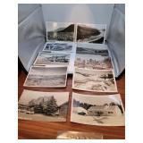 10 Black & White RPPC