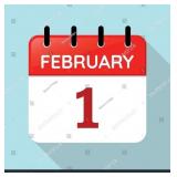 Sunday - February 1st @ 1 PM