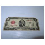 Series 1928 Red Seal $2.00 United States Note