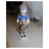 B&G Copenhagen Denmark = Girl with Dog $80.00
