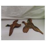 Vintage Pheasant & Mallard Duck Wall Decor
