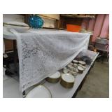 Lace Tablecloth 116" x 60"