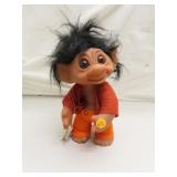 Vintage 1977 Thomas Dam Troll 9" with Tag -Denmark