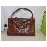 Avelar Tooled Leather Purse - Made in Mexico