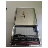 0.80 grams 10K Gold Heart Pierced Earrings